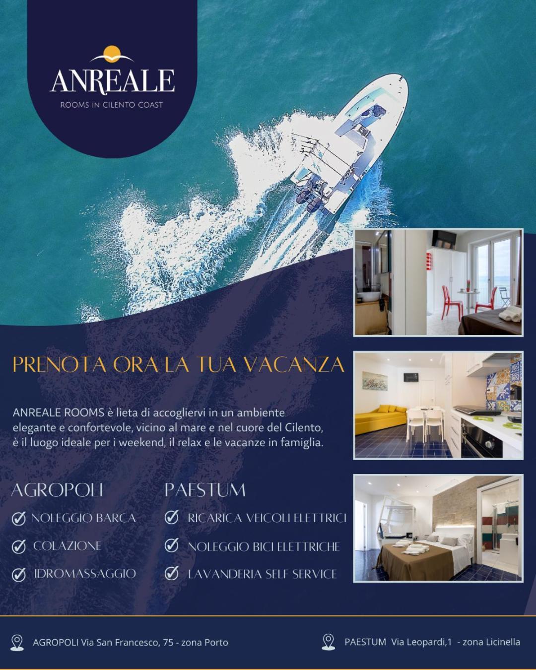 Anreale Rooms Пестум Экстерьер фото